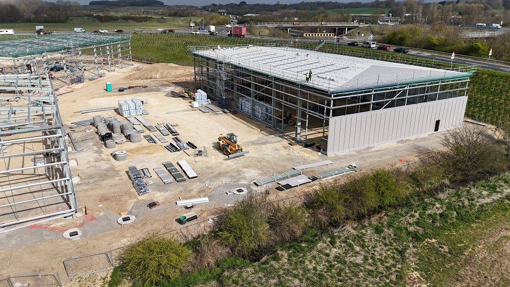 Great progress is being made at Harrogate 47! Due for completion in Autumn 2025, the nine new high specification warehouse / industrial units will be from 5,540 sq. ft up to 21,600 sq. ft, next to the A1(M). All units available to rent or purchase. Contact us now for details.