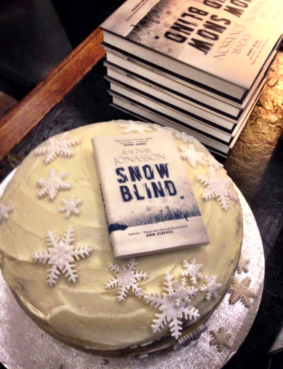 ragnarjo's tweet image. Ten years today from the publication of Snowblind, my first book in English. To celebrate the anniversary, we will have a surprise for the readers of Ari Thor, to be announced next week! Photos from  launch party w/ translator @graskeggur &amp;amp; publisher Karen Sullivan  @OrendaBooks