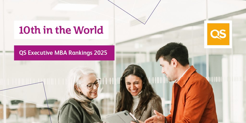 Our Executive MBA has risen to 10th in the world (QS Executive MBA Rankings 2025)! 🌍🙌

Climbing five places globally, rising to 6th in Europe and 3rd in the UK, this milestone reflects a significant boost in our employer reputation score. 

📖 ow.ly/FCbW50VKmyT