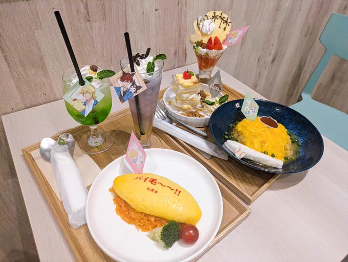 むぎめさんとコラボカフェ来たよ〜!!楽しい時間過ぎてあっという間だった 