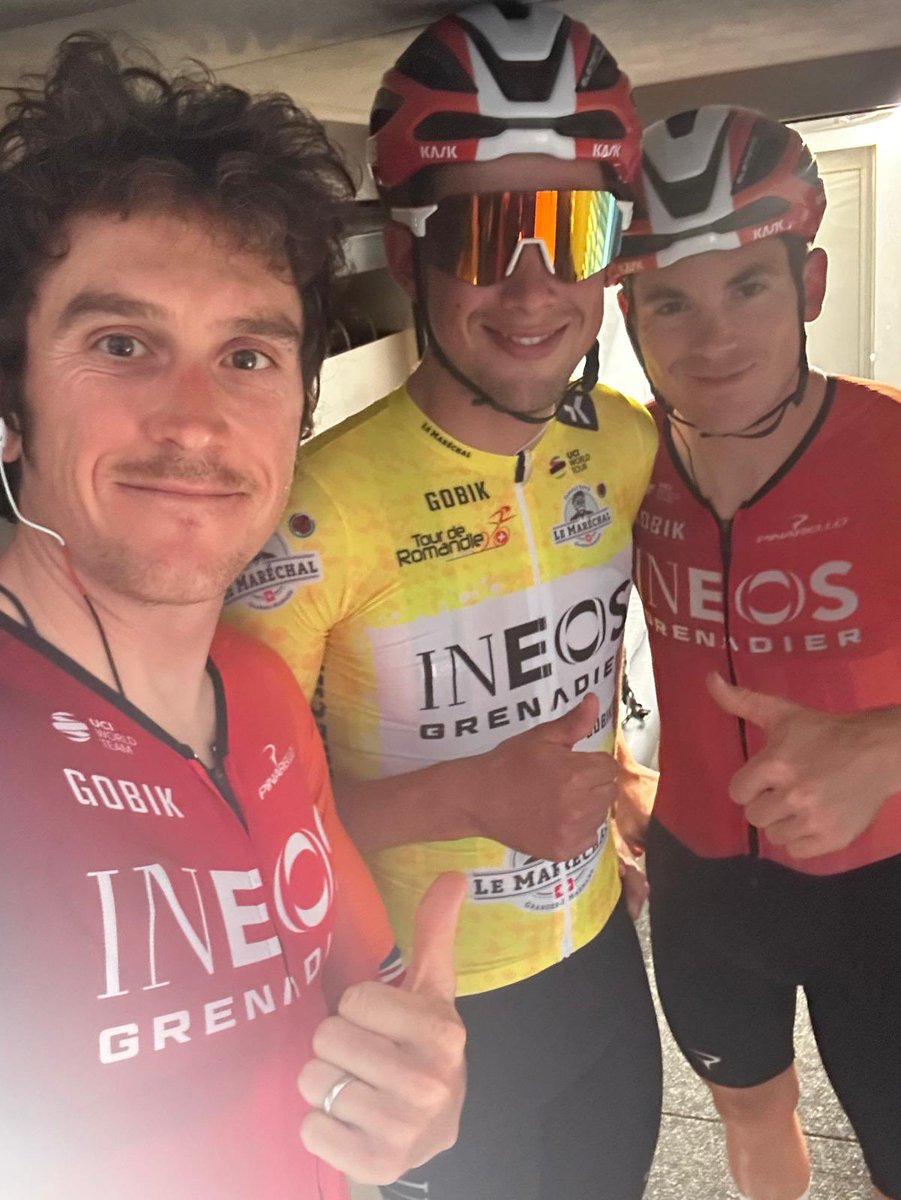 Geraint Thomas (@geraintthomas86) on Twitter photo Monday afternoon this bloke was out for a training ride when he got a late call up to Romandie. Only went and won the prologue 24 hours later didnโt he. Nice work Skippy ๐ <a href="/samuel_wats0n/">Sam Watson</a> ๐ฆ Monday afternoon this bloke was out for a training ride when he got a late call up to Romandie. Only went and won the prologue 24 hours later didnโt he. Nice work Skippy ๐ <a href="/samuel_wats0n/">Sam Watson</a> ๐ฆ