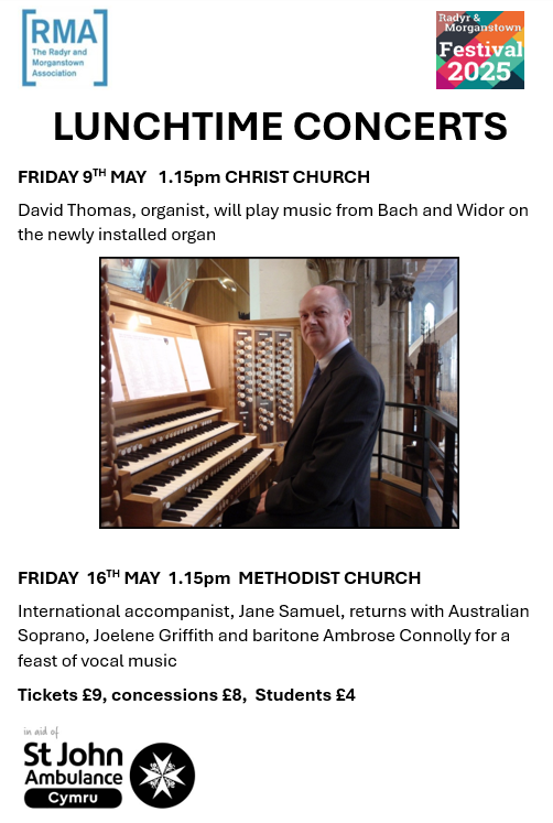 R&amp;M Festival Lunchtime Concerts #RMFestival2025