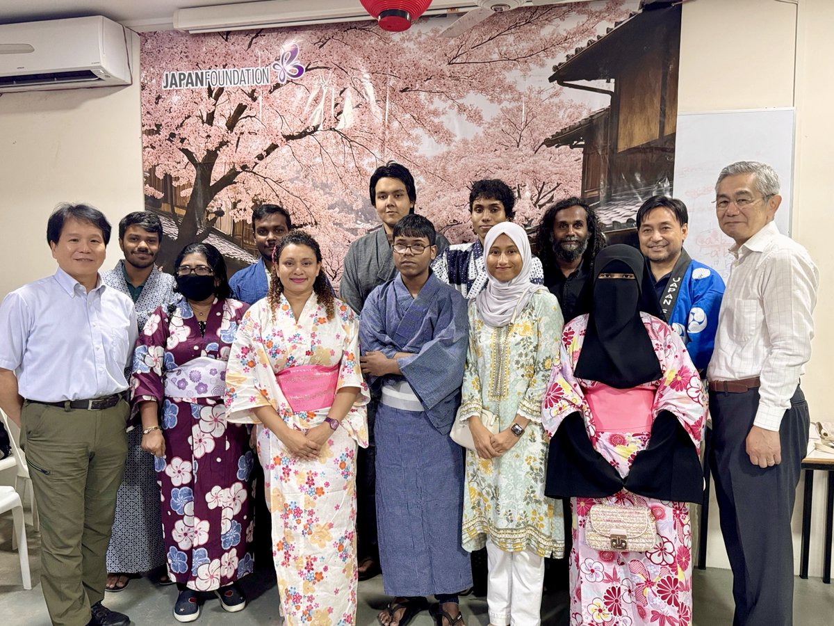 Embassy of Japan in Maldives tweet media