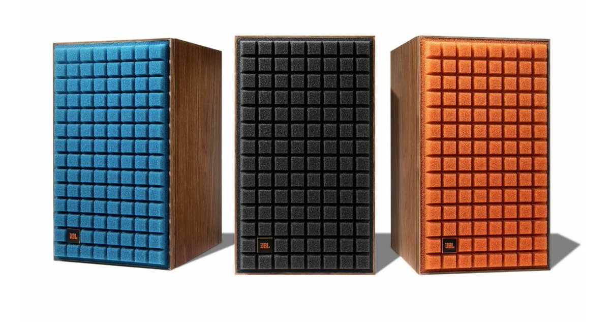 dwhilldesign's tweet image. #designoftheday Introduced in 1970, the JBL L100 is historically their best selling loudspeaker. The iconic &quot;Quadrex&quot; grid pattern foam grille&apos;s are still offered in period correct colors with the orange being most popular. Still in production! shorturl.at/c9Qfg
