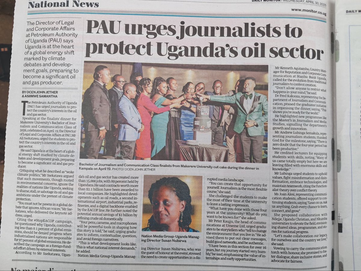 Asiimwe Samantha (Ms. Bookworm)📚 (@xhamie7) on Twitter photo What’s that? Do I spy a by-line?🥳
This is just the first of many God willing 🙂↔️🙏
So grab your copy of <a href="/DailyMonitor/">Daily Monitor</a> and feast a little🗞️☺️
#FinalistdinnerAftermath ✨ What’s that? Do I spy a by-line?🥳
This is just the first of many God willing 🙂↔️🙏
So grab your copy of <a href="/DailyMonitor/">Daily Monitor</a> and feast a little🗞️☺️
#FinalistdinnerAftermath ✨