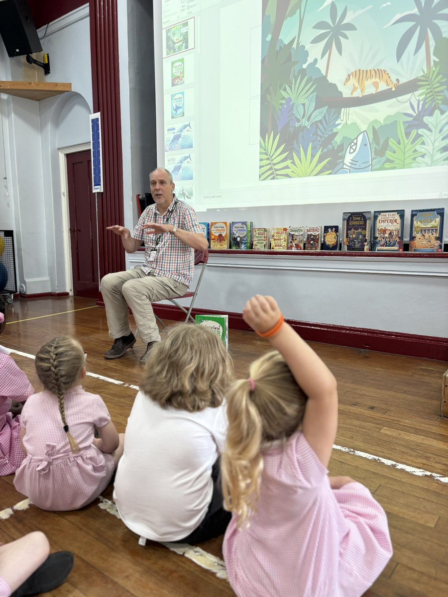 Author Andy Seed has been in school today speaking to all our children about being an author, reading, his favourite animals and why he writes <a href="/andyseedauthor/">Andy Seed</a> <a href="/thedeantrust/">The Dean Trust</a>