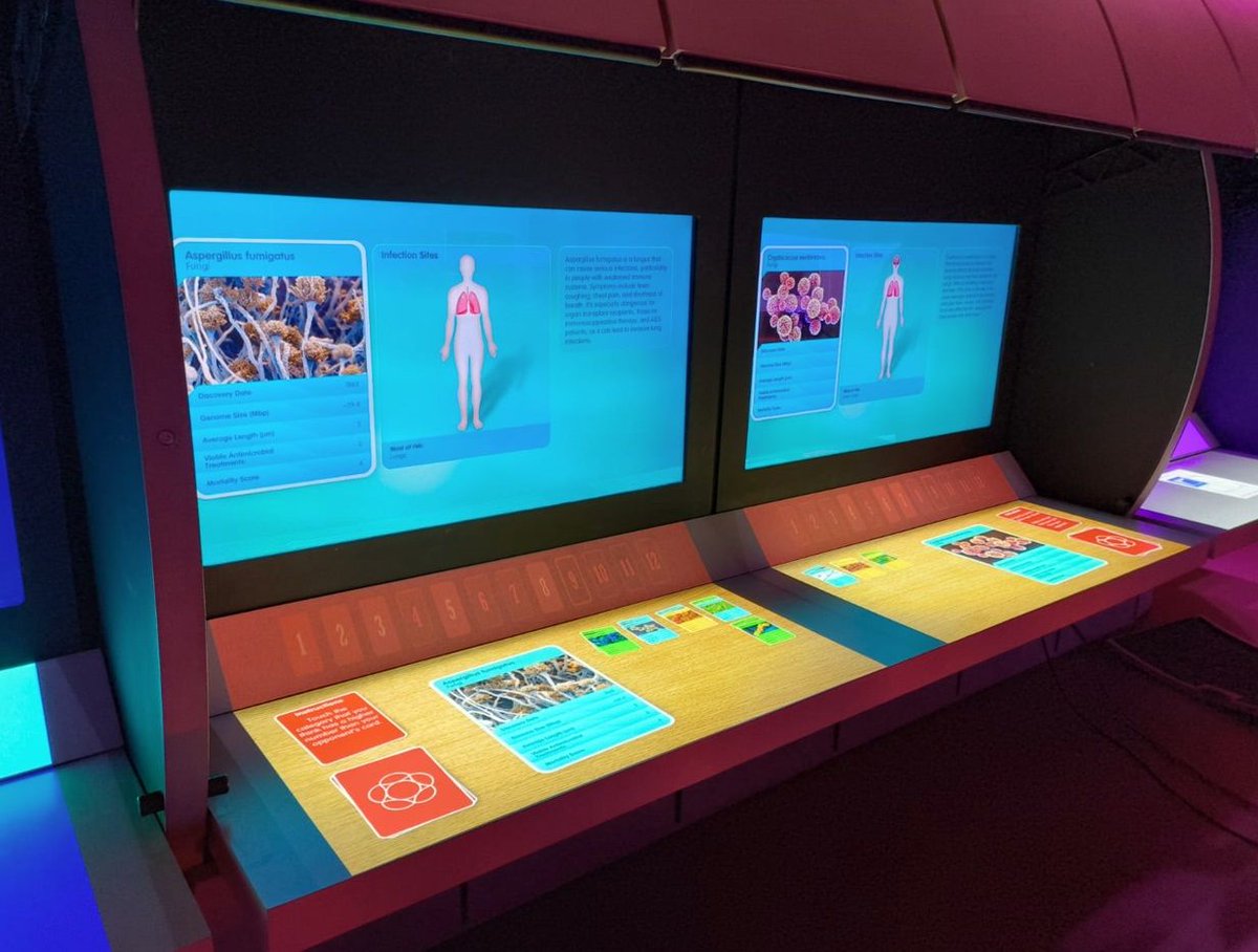 We have a brand new game in our #STEMPod! Visit us during #MayHalfTerm to be one of the first to play our brand new Microbe Trumps game. This game will also be available to buy from our shop very soon - watch this space! buff.ly/ToICnWq