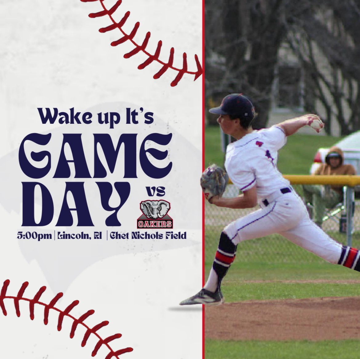 Lincoln Lions HS Baseball (@lionsbsb) on Twitter photo GAMEDAY‼️
🗓️ April 30
🆚 Coventry
⏰ 5:00 PM
📍Lincoln, RI
#GoLions🦁⚾️
<a href="/LHSRI_Athletics/">Lincoln Athletics</a> <a href="/LHSRI/">Lincoln High School</a> GAMEDAY‼️
🗓️ April 30
🆚 Coventry
⏰ 5:00 PM
📍Lincoln, RI
#GoLions🦁⚾️
<a href="/LHSRI_Athletics/">Lincoln Athletics</a> <a href="/LHSRI/">Lincoln High School</a>