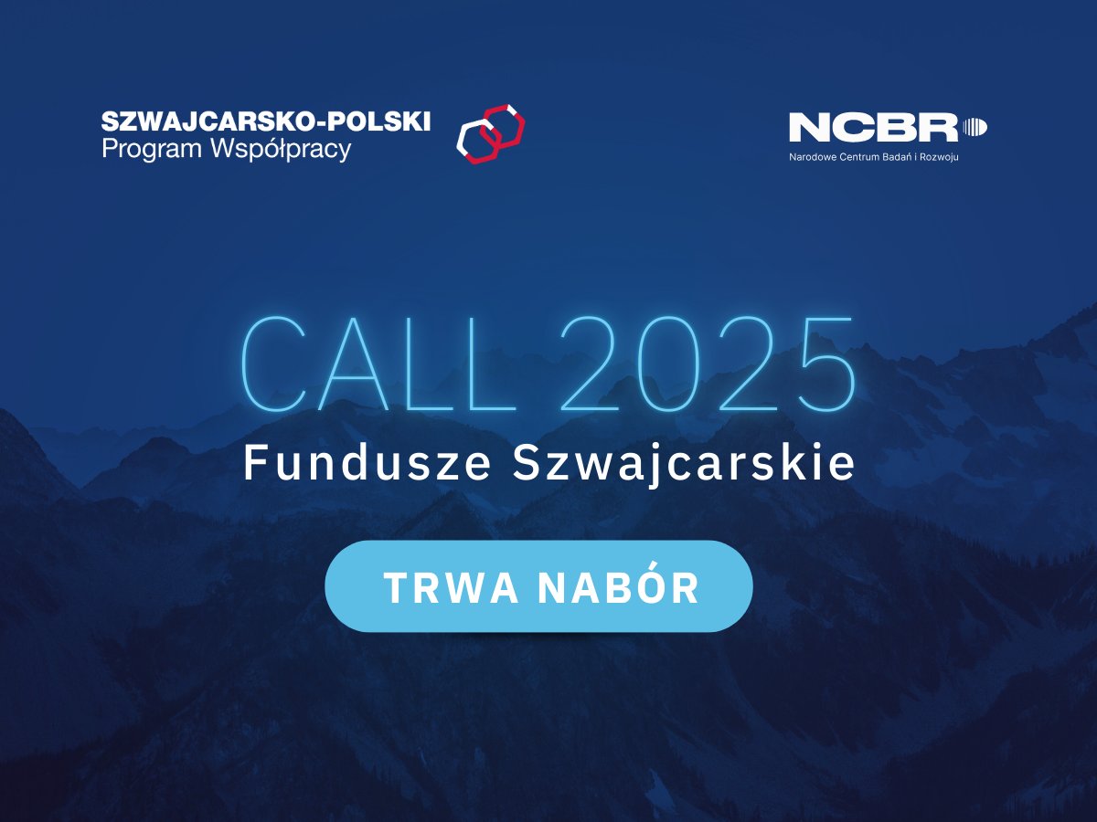 NCBR_pl's tweet image. 🔷 Do 26 maja 2025 roku można składać wnioski w ramach #Call2025 .
Wnioski należy składać elektronicznie, w języku angielskim, przez system ➡️ lsi.ncbr.gov.pl
Więcej informacji ➡️ gov.pl/web/ncbr/call-…
#SecondSwissContribution
