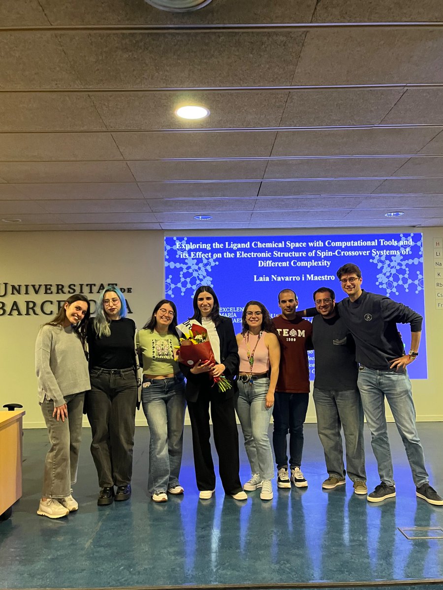 Laia Navarro (@laianavarro18) on Twitter photo I’m a doctor!! Despite the difficulties of the #blackout finally we could make it possible. Thank you <a href="/j_cirera/">Jordi Cirera</a> for everything, and thanks to the committee, it was such a good discussion. Thanks to my family and friends, you are a treasure!✨
<a href="/QuimicaUB/">Facultat de Química UB</a> <a href="/UniBarcelona/">Universitat de Barcelona</a> <a href="/IQTCUB/">IQTCUB</a> I’m a doctor!! Despite the difficulties of the #blackout finally we could make it possible. Thank you <a href="/j_cirera/">Jordi Cirera</a> for everything, and thanks to the committee, it was such a good discussion. Thanks to my family and friends, you are a treasure!✨
<a href="/QuimicaUB/">Facultat de Química UB</a> <a href="/UniBarcelona/">Universitat de Barcelona</a> <a href="/IQTCUB/">IQTCUB</a>