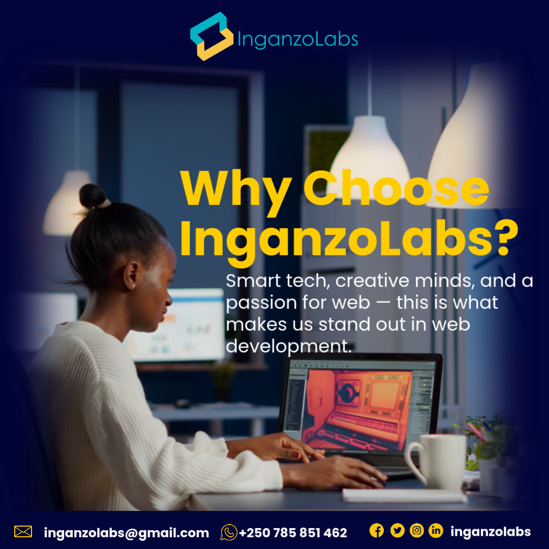 Inganzolabs's tweet photo. At InganzoLabs, we don’t just build websites — we craft digital experiences powered by smart tech, creativity, and passion.
💡 Let's build something amazing together!

#InganzoLabs #WebDevelopment #SmartTech #CreativeMinds #WebExperts #TechDriven #BuildWithUs #DigitalSolutions https://t.co/MZqr65S474