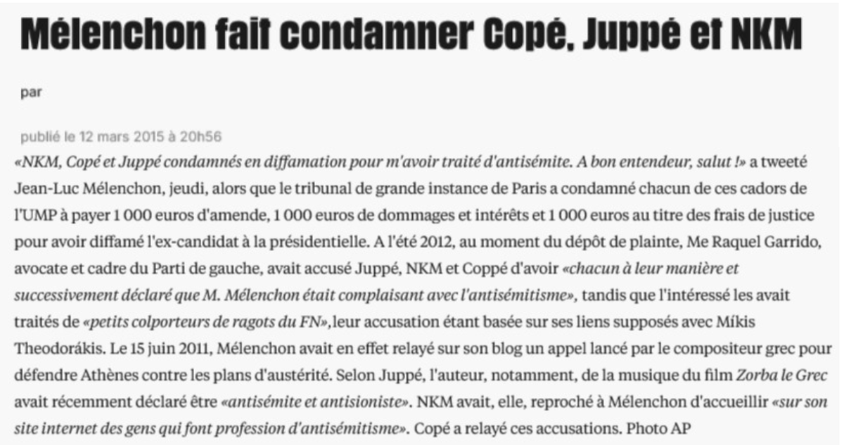effectivement il faut arrêter de traiter Melenchon d’antisémite, c'est injurieux, fielleux et odieux, et d'autant plus quand on a décidé d'en faire une stratégie politicienne basée sur le ressentiment, a bon entendeur x.com/JeromeGuedj/st…