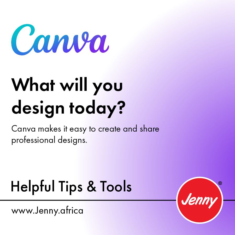 JennyInternet's tweet photo. 🎨 No design skills? No problem! Canva helps you create amazing graphics easily. What do you love creating most: social media posts, flyers, or presentations? Let us know! 👇
#Canva #DesignMadeEasy #HelpfulTools #JennyInternet https://t.co/J6fzwtvglY