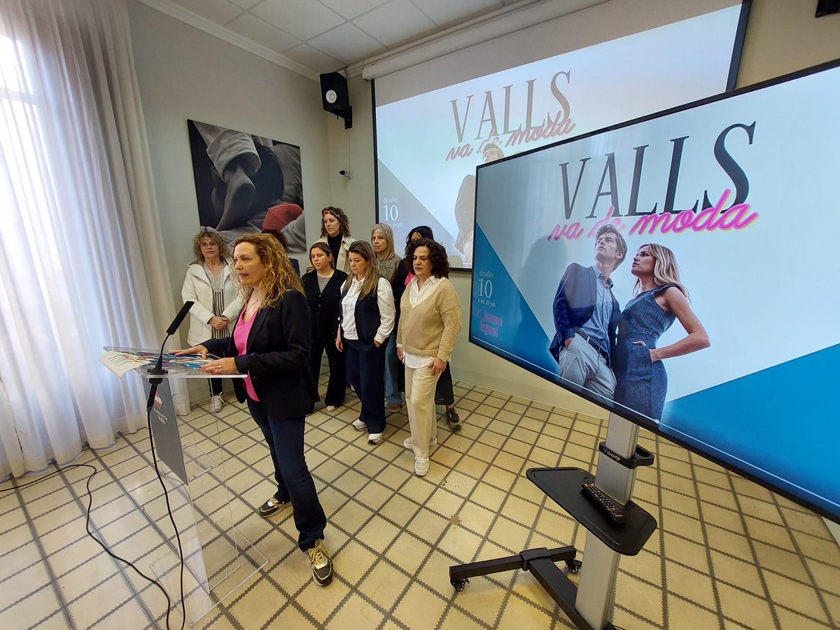 👗 El Comerç de Valls presenta les noves tendències de la temporada al 'Valls va de Moda'.

🛍️ Divuit establiments participen en les dues passarel·les de moda que s’organitzen el 10 de maig al carrer Jaume Huguet i el dia 24 a la plaça del Quarter.

ℹ️ valls.cat/la-ciutat/noti…