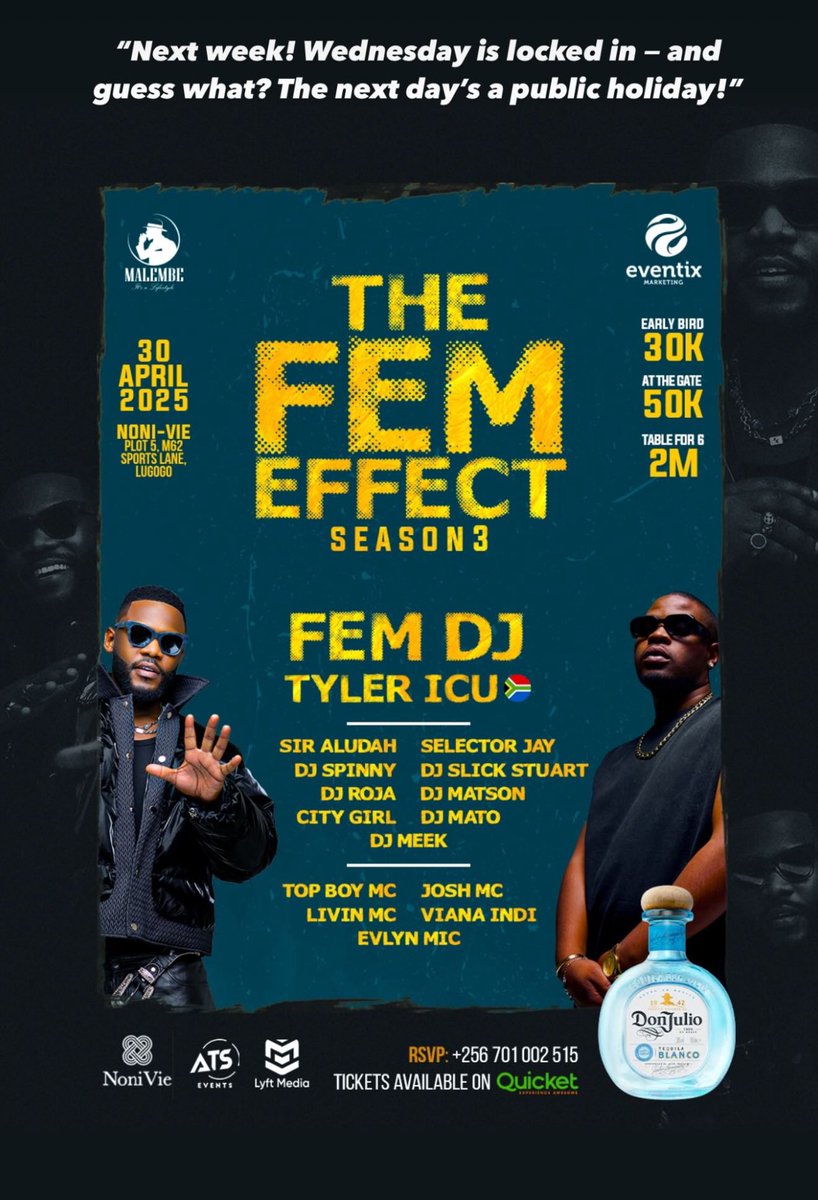 OneLivinMc's tweet photo. All In for @fem_dj 
SEE YUH ALL AT @NonivieK https://t.co/3JHNgJ2uvk
