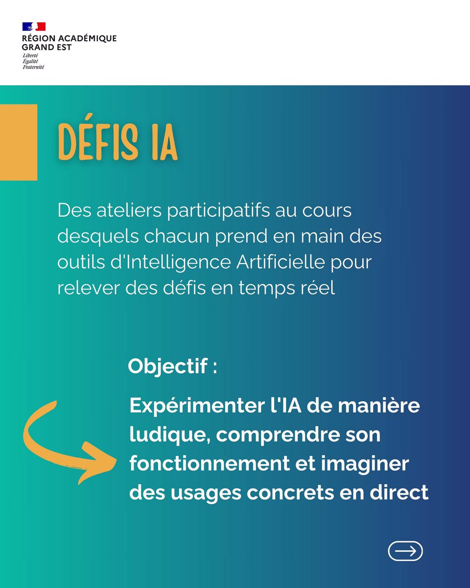 Ambition 21 (@ambition21_fse) on Twitter photo Semaine régionale de l'#IntelligenceArtificielle dans la <a href="/RA_GrandEst/">Région académique Grand Est</a> ⤵️
En direct de la #JANEIA, des ateliers participatifs pour expérimenter l'#IA et relever des 𝐃𝐞́𝐟𝐢𝐬 𝐈𝐀 en temps réel !
#FSE+
#numérique
#Ambition21 Semaine régionale de l'#IntelligenceArtificielle dans la <a href="/RA_GrandEst/">Région académique Grand Est</a> ⤵️
En direct de la #JANEIA, des ateliers participatifs pour expérimenter l'#IA et relever des 𝐃𝐞́𝐟𝐢𝐬 𝐈𝐀 en temps réel !
#FSE+
#numérique
#Ambition21