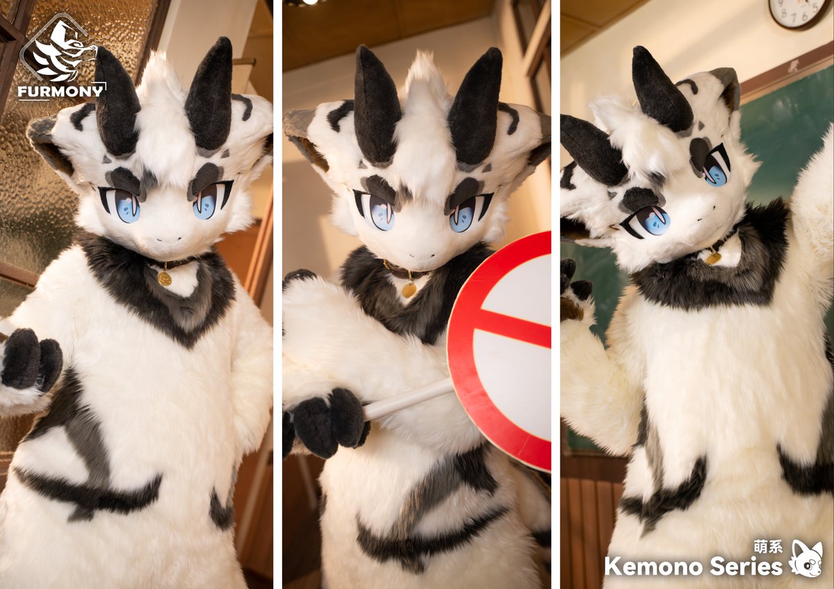 「New Commission Finished」

"Yo! School's over! No more napping—come on, let's walk home hand in hand! ✨"

 Thanks for the trust from <a href="/Yun_MoSama/">云墨</a>  #furmony 

#furry #fursuit #鸿萌造物