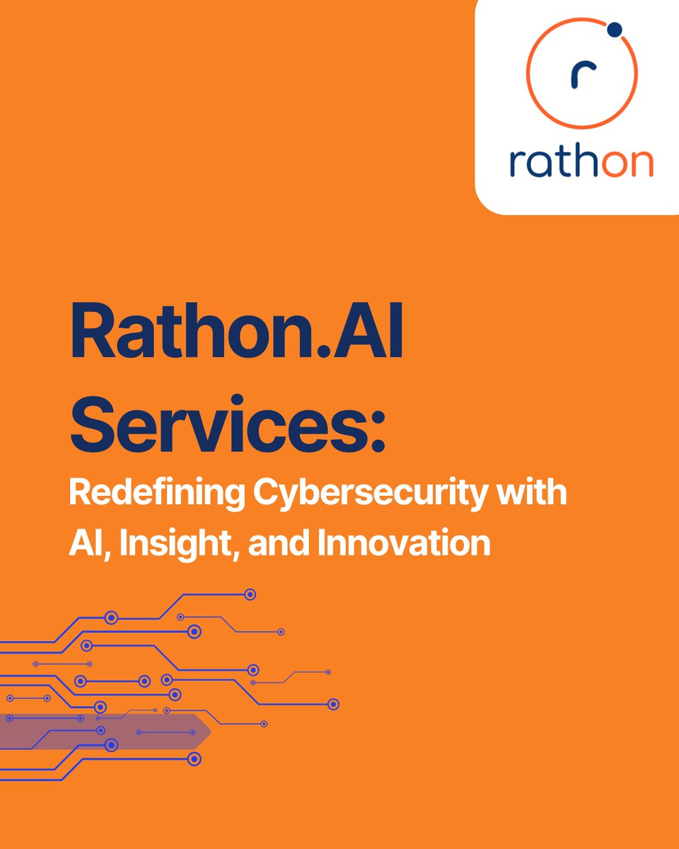 RathonAI's tweet photo. We build what the future needs.
AI-secured, platform-powered, Rathon-driven.

#Cybersecurity #RathonAI #InnovationByDesign https://t.co/kAgyeULJSp