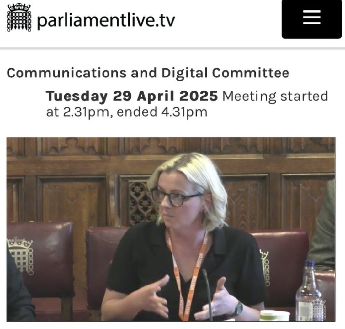 It was a huge pleasure to give evidence yesterday in the House of Lords on behalf of the MEA. Media education needs to be compulsory from EY onwards, a KS3 subject AND part of English GCSE. You can watch/listen online or read the transcript here: tinyurl.com/3se5yap6