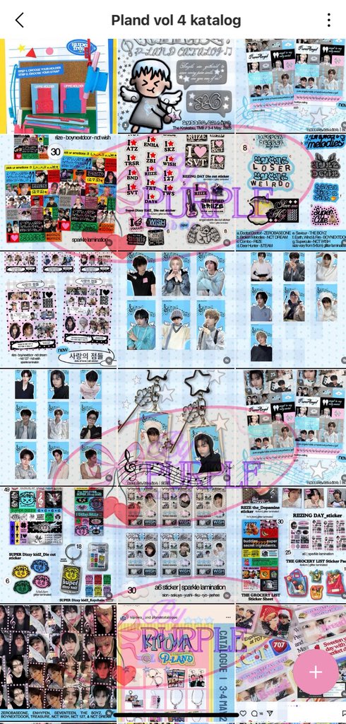 🫧⋆｡˚ JASTIP PLAND VOL 4 
open jastip untuk jajan printilan kpop di PLAND VOL 4 weekend inii. Yuk 
yang mau jajan, avail live shopping on D-DAY! 💜✨
LIVESHOPPING : s.id/LINKGO
