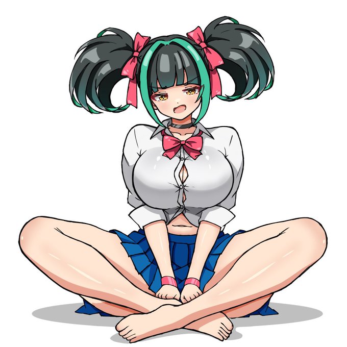 #今月描いた絵を晒そう
メノアとメノアとメノア 