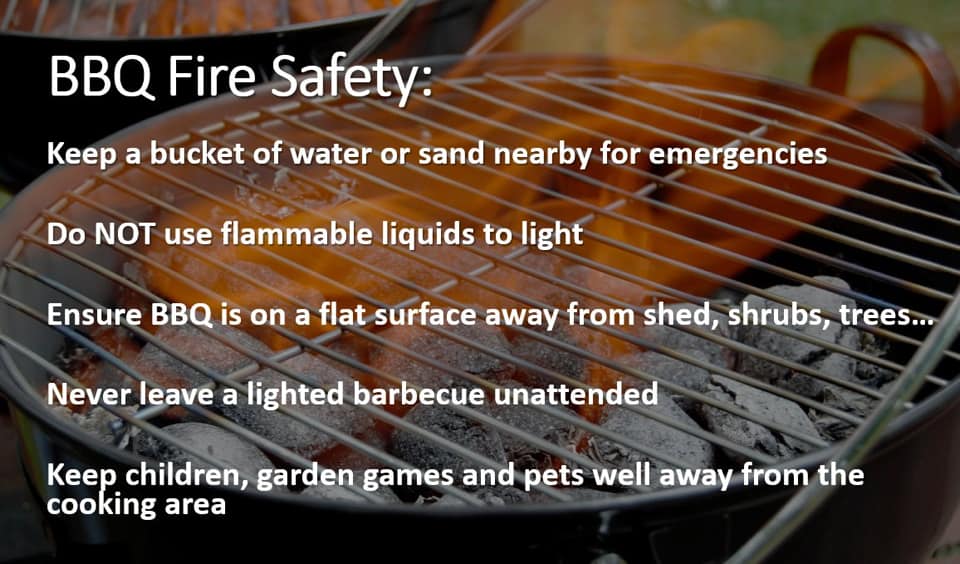 Fire Safety Ireland (@firesafetyire) on Twitter photo If you are planning on having a BBQ in this glorious weather, please bear in mind these fire safety tips.
<a href="/DeptHousingIRL/">Department of Housing, Local Government & Heritage</a>
<a href="/JamesBrowneTD/">James Browne TD</a>
#FireSafetyIRE #STOPfire If you are planning on having a BBQ in this glorious weather, please bear in mind these fire safety tips.
<a href="/DeptHousingIRL/">Department of Housing, Local Government & Heritage</a>
<a href="/JamesBrowneTD/">James Browne TD</a>
#FireSafetyIRE #STOPfire