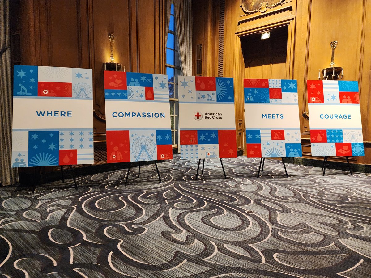 JayceEustice's tweet photo. Where Compassion Meets Courage! Ready to kick off this year's #redcrossheroes breakfast! https://t.co/tDRlCnRIyg
