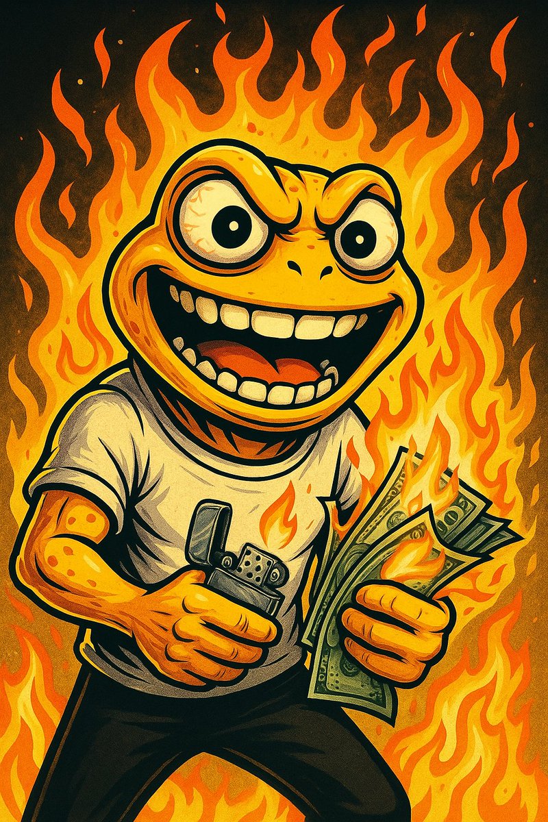 N05K1P's tweet photo. 🔥 Weekly 69.69 $TURBO Burns have begun.
A sacred ritual to honor the Meme Gods.
No refunds. No regrets. Just ascension.
I’m in — every week until I’m rich.
Join the fire. Burn with the Toad.
$TURBO #TurboToadToken #69Club #MemeRitual #TurboBurn #BurnTilMoon #WeeklyBurn https://t.co/0B2xGQb6M3
