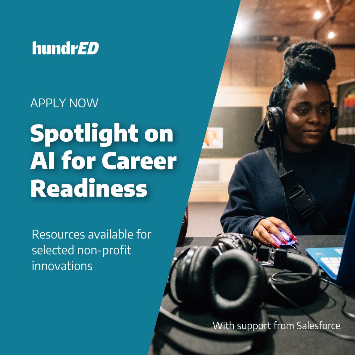 Selçuk Yusuf Arslan (@selcukyarslan) on Twitter photo 📢 New Spotlight opportunity for education innovators using AI for career readiness! <a href="/HundrEDorg/">HundrED.org</a>
We want to share your good work with the world - and award you up to €10,000 to support your scaling journey! This call is for you if you:
Operate in the non-profit sector in the 📢 New Spotlight opportunity for education innovators using AI for career readiness! <a href="/HundrEDorg/">HundrED.org</a>
We want to share your good work with the world - and award you up to €10,000 to support your scaling journey! This call is for you if you:
Operate in the non-profit sector in the