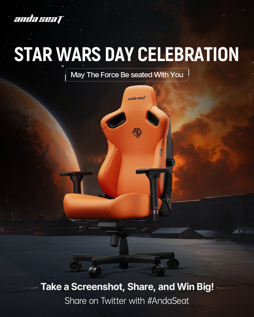 🌌 The Force is strong with AndaSeat's giveaway! We've seen some amazing entries already, but there's still time to join! Remember, choosing your perfect gaming throne is like selecting your lightsaber - it should match your style, power, and destiny.

How to participate:
1️⃣