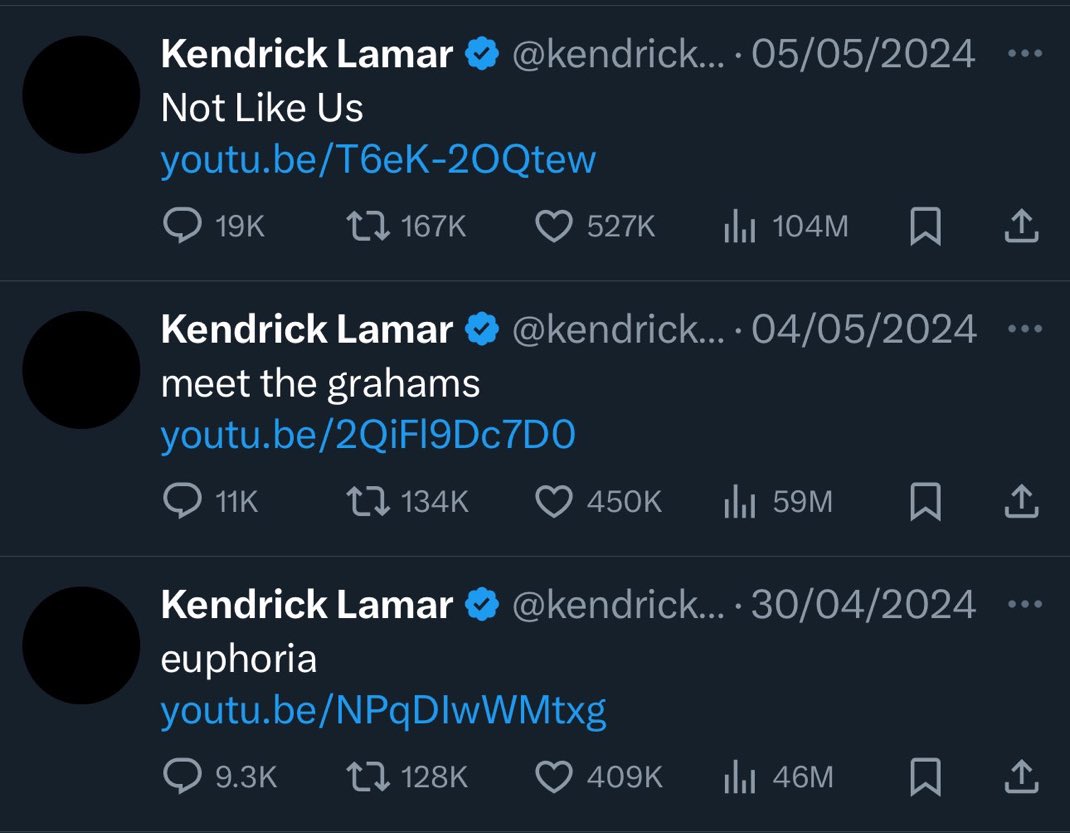 One year anniversary of the greatest week in rap 🔥