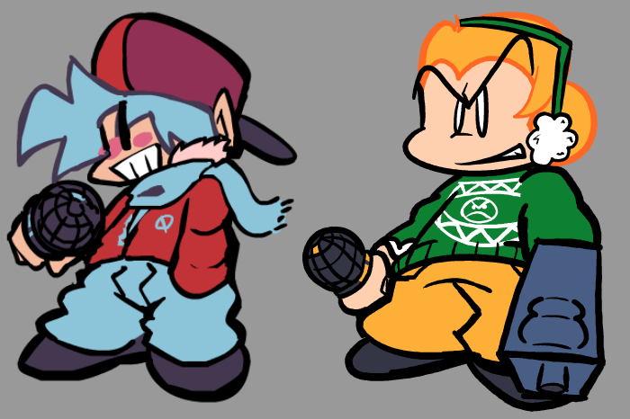 transportfunki's tweet photo. By the way, yes, as with the GF sprites from fashion, Pico had a different design, but still I'll show you the design, why not :]
#art #fnf #vsimpostor https://t.co/E0HAQkwjyG