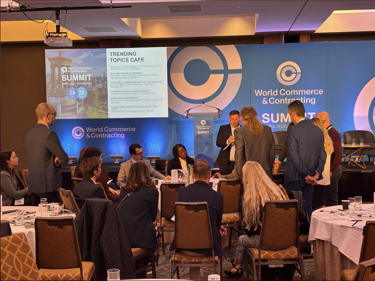 ZohoContracts's tweet image. Wrapping up an amazing @worldcc_ Summit EMEA 2025! It was fantastic connecting and learning from the leading minds in commercial and contract management across EMEA. Let's keep the conversation going!
#WCCSummitEMEA #ContractManagement #Networking #ZohoContracts #LegalTech