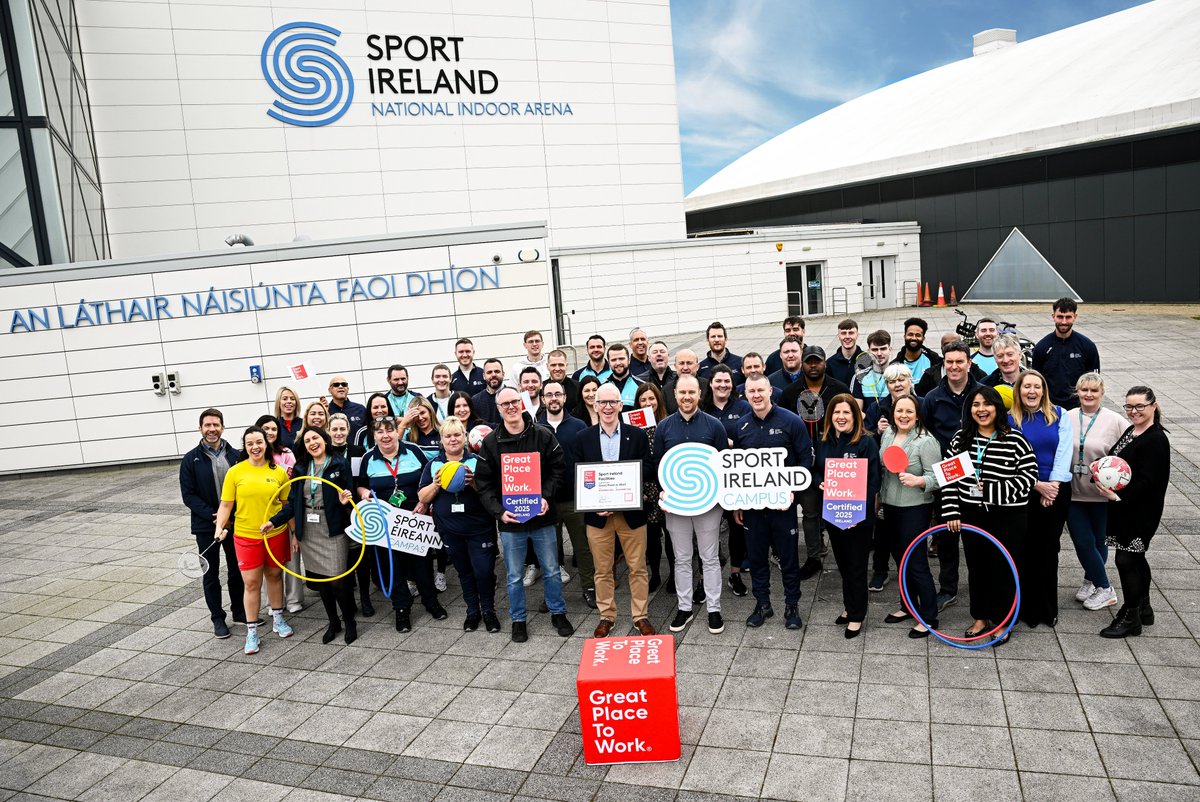 Sport Ireland Campus (@sportirecampus) on Twitter photo Sport Ireland Campus is proud to be named one of Ireland’s Great Places to Work!
We’re looking forward to building on this success, while working together to continue making <a href="/SportIreCampus/">Sport Ireland Campus</a> a place to be proud of.
Learn More⏩sportirelandcampus.ie/GPTW2025 Sport Ireland Campus is proud to be named one of Ireland’s Great Places to Work!
We’re looking forward to building on this success, while working together to continue making <a href="/SportIreCampus/">Sport Ireland Campus</a> a place to be proud of.
Learn More⏩sportirelandcampus.ie/GPTW2025