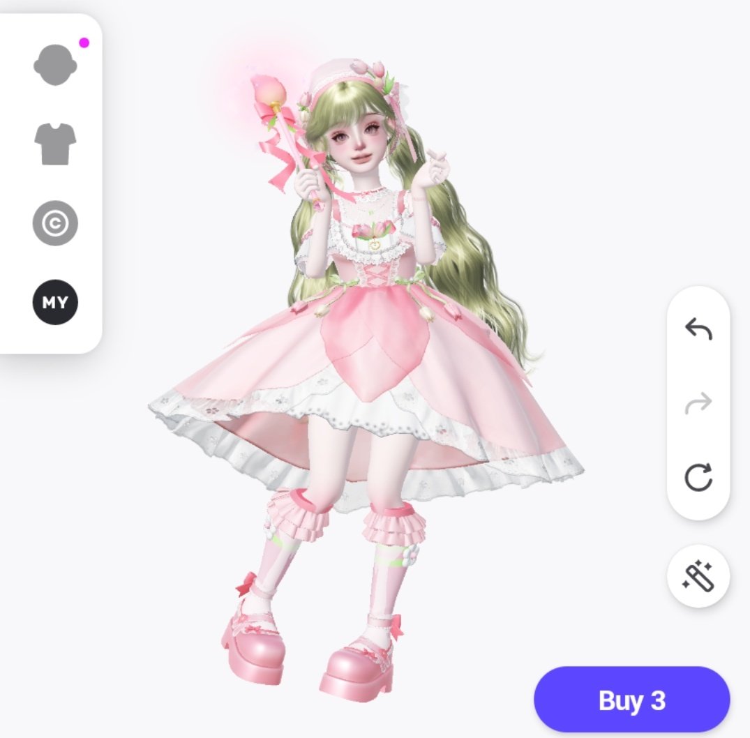 ICIGOUW's tweet image. INI JUGA GA KALAH KYOOTT⁉️⁉️⁉️ Pokoknya pink ijo semua kawaii🍡💢