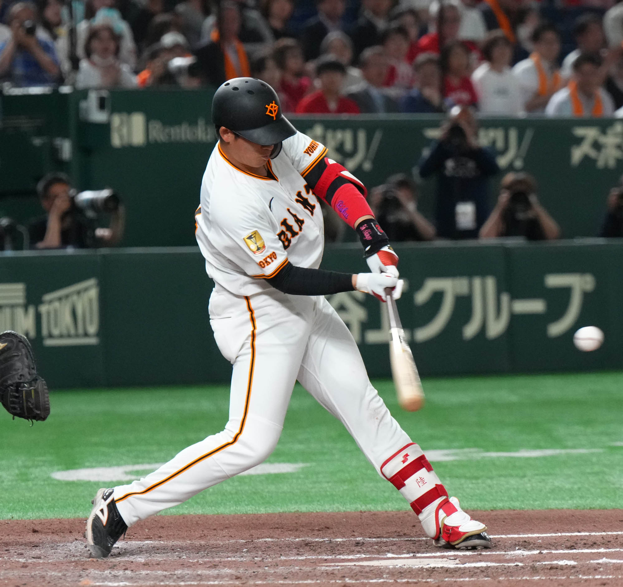 ジャイアンツ 25年ホームユニフォーム ♯10 甲斐拓也 XL 読売ジャイアンツ 2025 甲斐拓也 応援セット