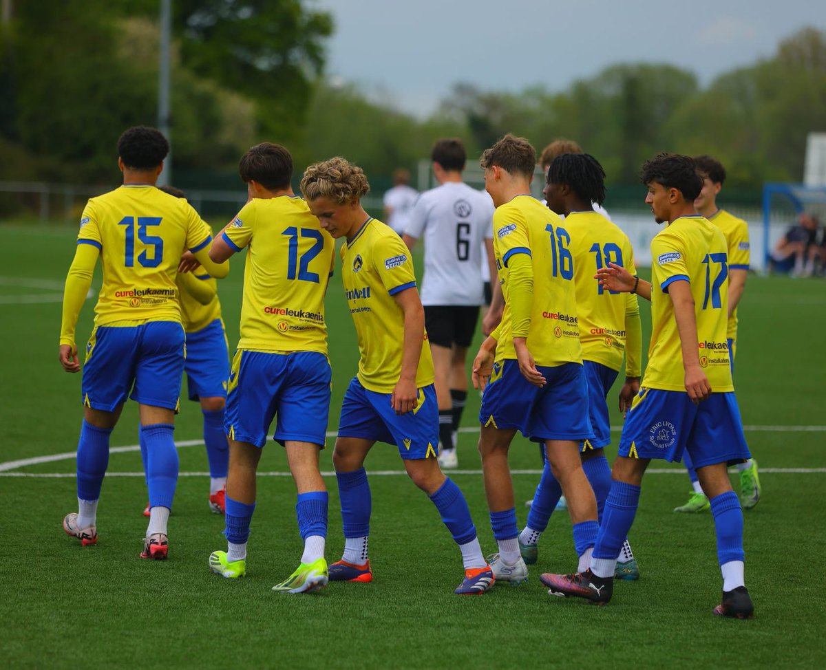 Wishing @SMFC_Elite all the best in this afternoon’s fixture against Blythe Spartans.

A win would see the Elite Academy win their league title. 

Good luck, lads! 🤝💛