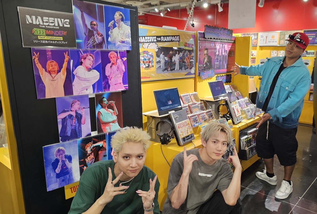 MA55IVE THE RAMPAGE】 なんと本日 「REEEMINDER! feat. Crystal Kay