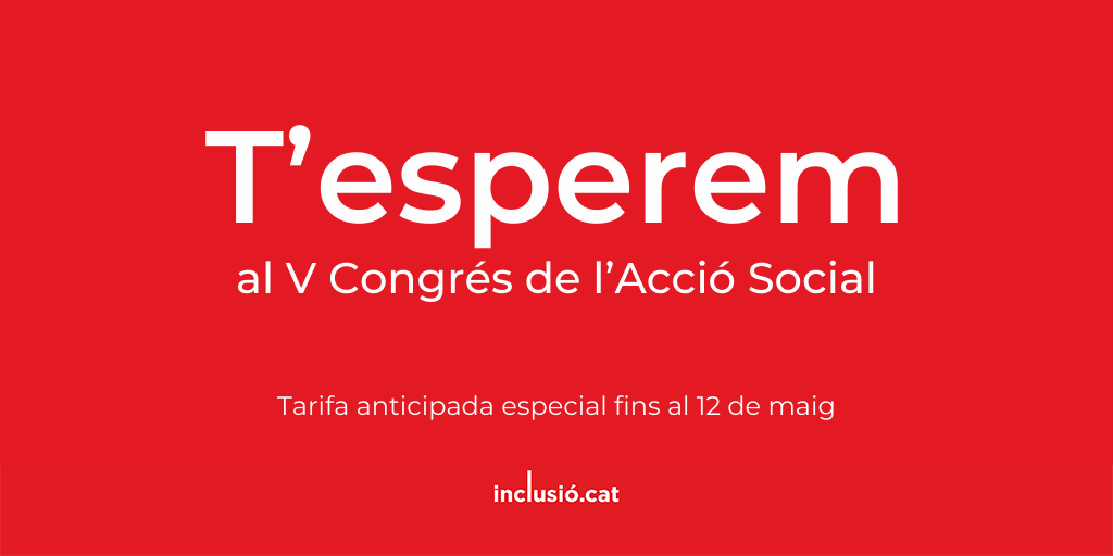 ⏳ Últims 5 dies per inscriure’t amb la tarifa anticipada especial del #InclusióCat!

No et quedis sense la teva plaça a un preu reduït.

📅 Tarifa anticipada especial fins al 12 de maig
🔗 inclusio.cat/inscripcions/

#AccióSocial #ServeisSocials <a href="/uvic_ucc/">UVic-UCC</a> <a href="/UVic_CESS/">UVic_CESS</a>