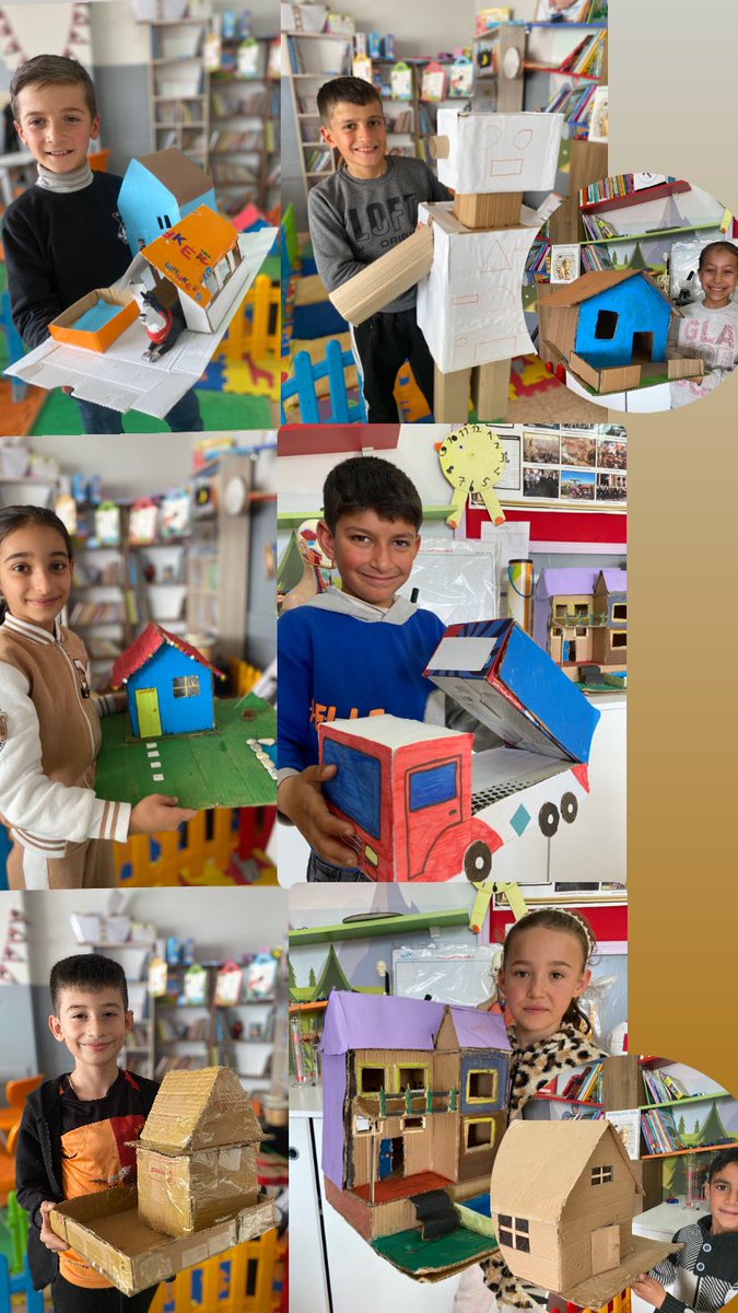 Tuğlu İlkokulu (@tugluilkokulu) on Twitter photo 4. Sınıf öğrencilerimizin geometrik şekil ve cisimler konusu ile ilgili tasarladıkları proje ödevleri 👏🎈
<a href="/Gaziantep_MEM/">Gaziantep İl Millî Eğitim Müdürlüğü</a>
<a href="/erdalkilinc27/">Dr.Erdal KILINÇ</a> <a href="/M_Kilicparlar/">Metin KILIÇPARLAR</a> <a href="/Halit__Ates/">Halit ATEŞ</a> <a href="/bedriyesoku2/">bedriyesoku</a> <a href="/yagcimehmet27/">Mehmet YAĞCI</a> <a href="/SehitkamilMEM/">Şehitkamil İlçe Milli Eğitim Müdürlüğü</a> <a href="/M_A_Tiryakioglu/">Mehmet Ali TİRYAKİOĞLU🇹🇷</a> <a href="/YusufALCIK/">Yusuf ALÇIK</a> <a href="/hsyndlkrn27/">Hüseyin Dalkıran (حسين)</a> <a href="/OmerIsler47/">Ömer İşler</a> <a href="/htc_arsln/">Hatice Arslan İşler</a> 4. Sınıf öğrencilerimizin geometrik şekil ve cisimler konusu ile ilgili tasarladıkları proje ödevleri 👏🎈
<a href="/Gaziantep_MEM/">Gaziantep İl Millî Eğitim Müdürlüğü</a>
<a href="/erdalkilinc27/">Dr.Erdal KILINÇ</a> <a href="/M_Kilicparlar/">Metin KILIÇPARLAR</a> <a href="/Halit__Ates/">Halit ATEŞ</a> <a href="/bedriyesoku2/">bedriyesoku</a> <a href="/yagcimehmet27/">Mehmet YAĞCI</a> <a href="/SehitkamilMEM/">Şehitkamil İlçe Milli Eğitim Müdürlüğü</a> <a href="/M_A_Tiryakioglu/">Mehmet Ali TİRYAKİOĞLU🇹🇷</a> <a href="/YusufALCIK/">Yusuf ALÇIK</a> <a href="/hsyndlkrn27/">Hüseyin Dalkıran (حسين)</a> <a href="/OmerIsler47/">Ömer İşler</a> <a href="/htc_arsln/">Hatice Arslan İşler</a>