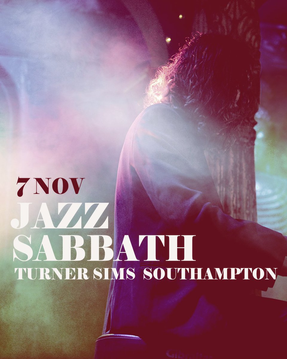 Jazz_Sabbath's tweet image. Friday 7 November:
Turner Sims Concert Hall in Southampton
turnersims.co.uk/whats-on/jazz-…
#jazzsabbath #blacksabbath #jazz #southampton #neverplayedtherebefore