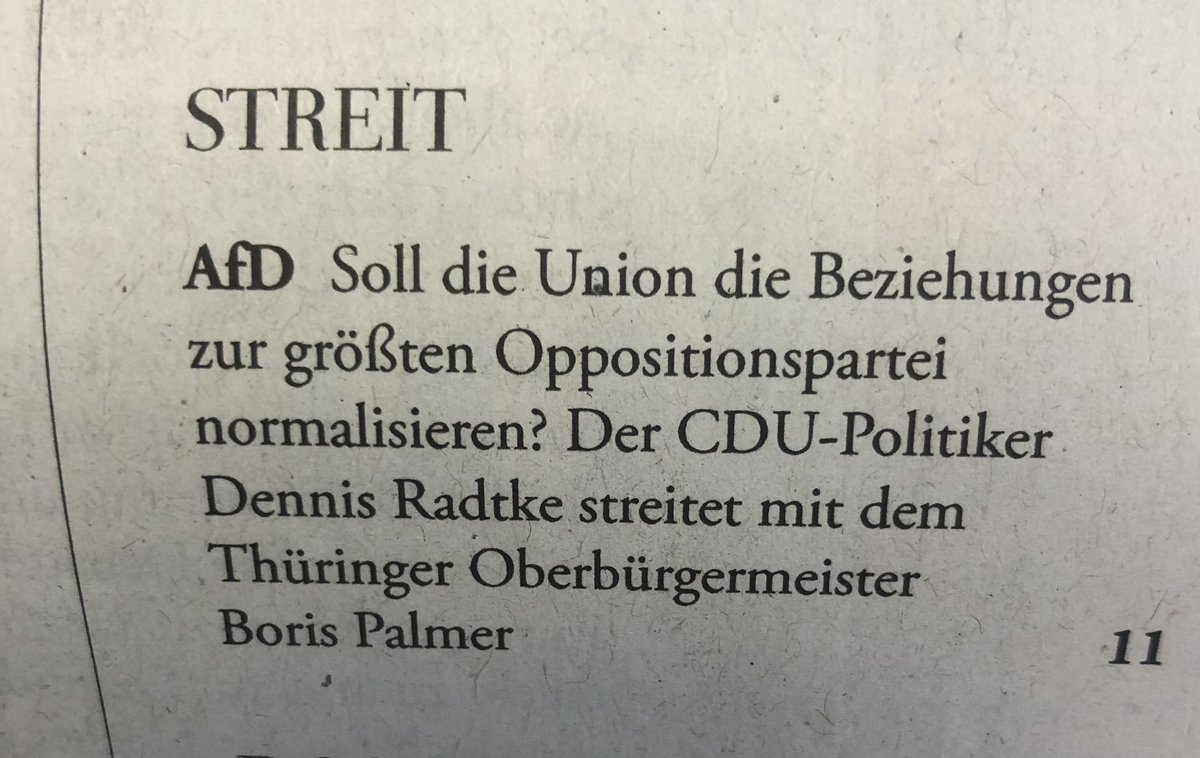 Eine Art „Freudscher Verschreiber“ im Inhaltsverzeichnis der heutigen Zeit. 😉