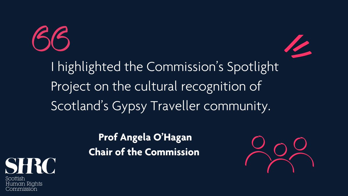 Scottish Human Rights Commission (@scothumanrights) on Twitter photo š£New blog by Professor Angela OāHagan <a href="/SHRCChair/">Professor Angela O'Hagan</a>
Exploring the cultural recognition of Scotlandās Gypsy Traveller community ā and why action on rights and redress matters.
š°Read here: bit.ly/3GwIP7e
š§Hear more in the podcast: bit.ly/3ECO9p4 š£New blog by Professor Angela OāHagan <a href="/SHRCChair/">Professor Angela O'Hagan</a>
Exploring the cultural recognition of Scotlandās Gypsy Traveller community ā and why action on rights and redress matters.
š°Read here: bit.ly/3GwIP7e
š§Hear more in the podcast: bit.ly/3ECO9p4