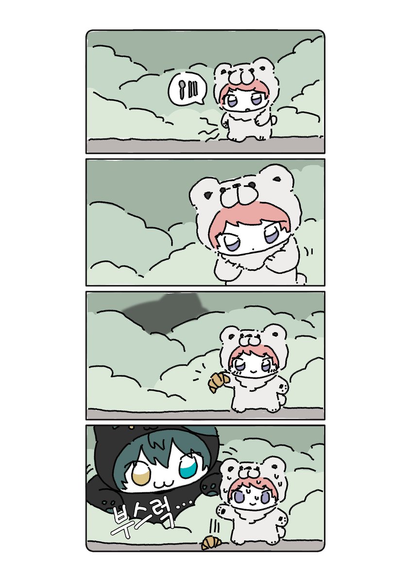 very_long__cat's tweet photo. 빵 냄새는 짐승을 부른다… https://t.co/PtBl4ZSrUZ