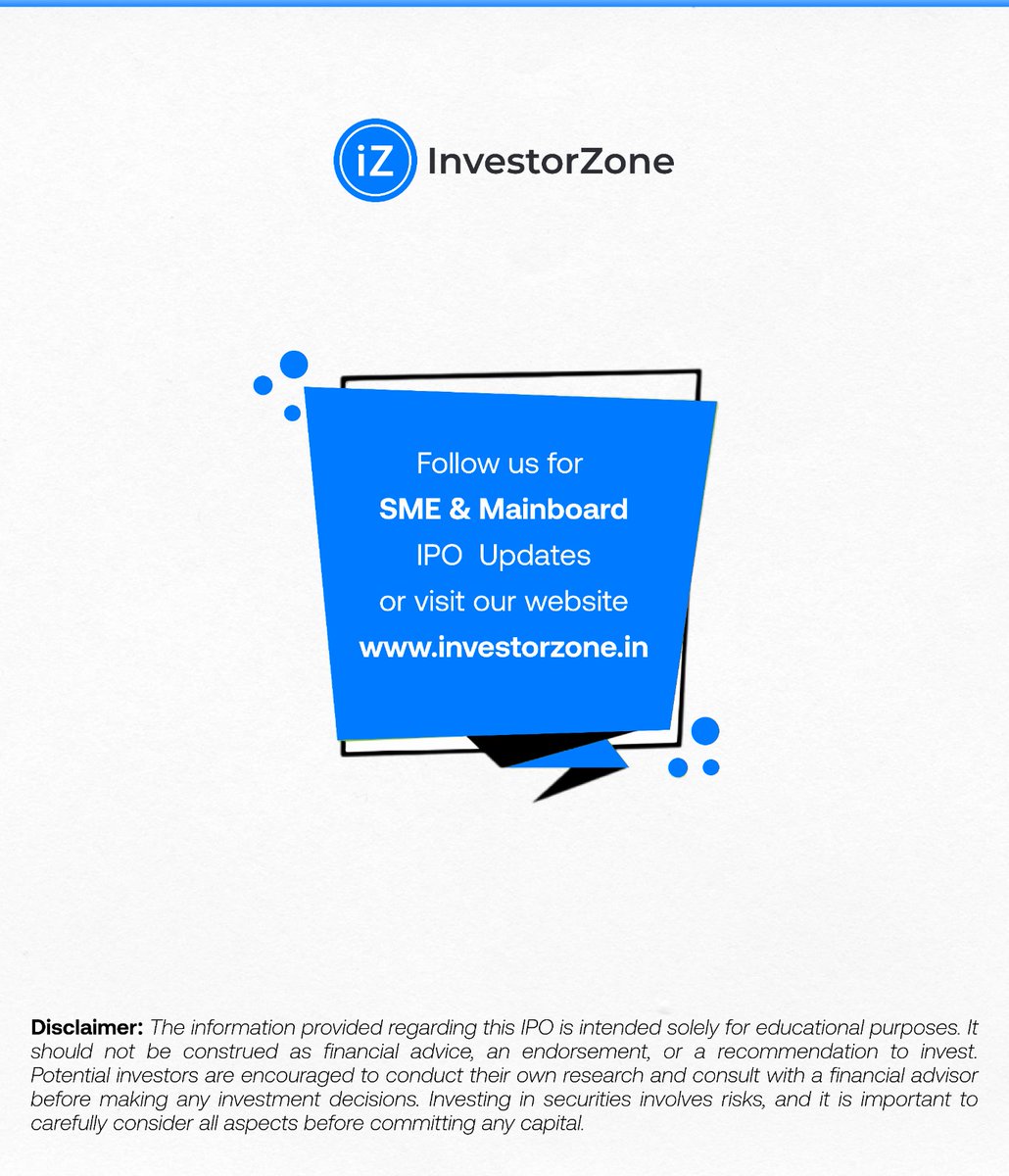 _InvestorZone's tweet image. #WagonsLearningIPO #WagonsIPO #WagonsLearning
#IPOAlert #UpcomingIPO #IPOWatch #IPONews