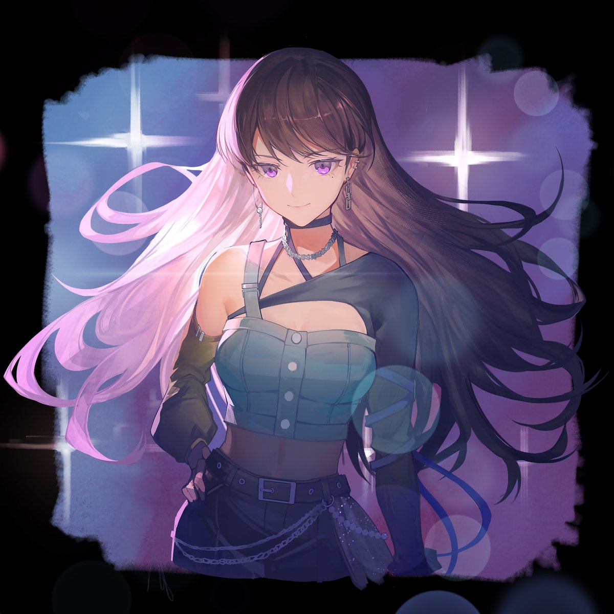 #椎名立希 
凛と立つ