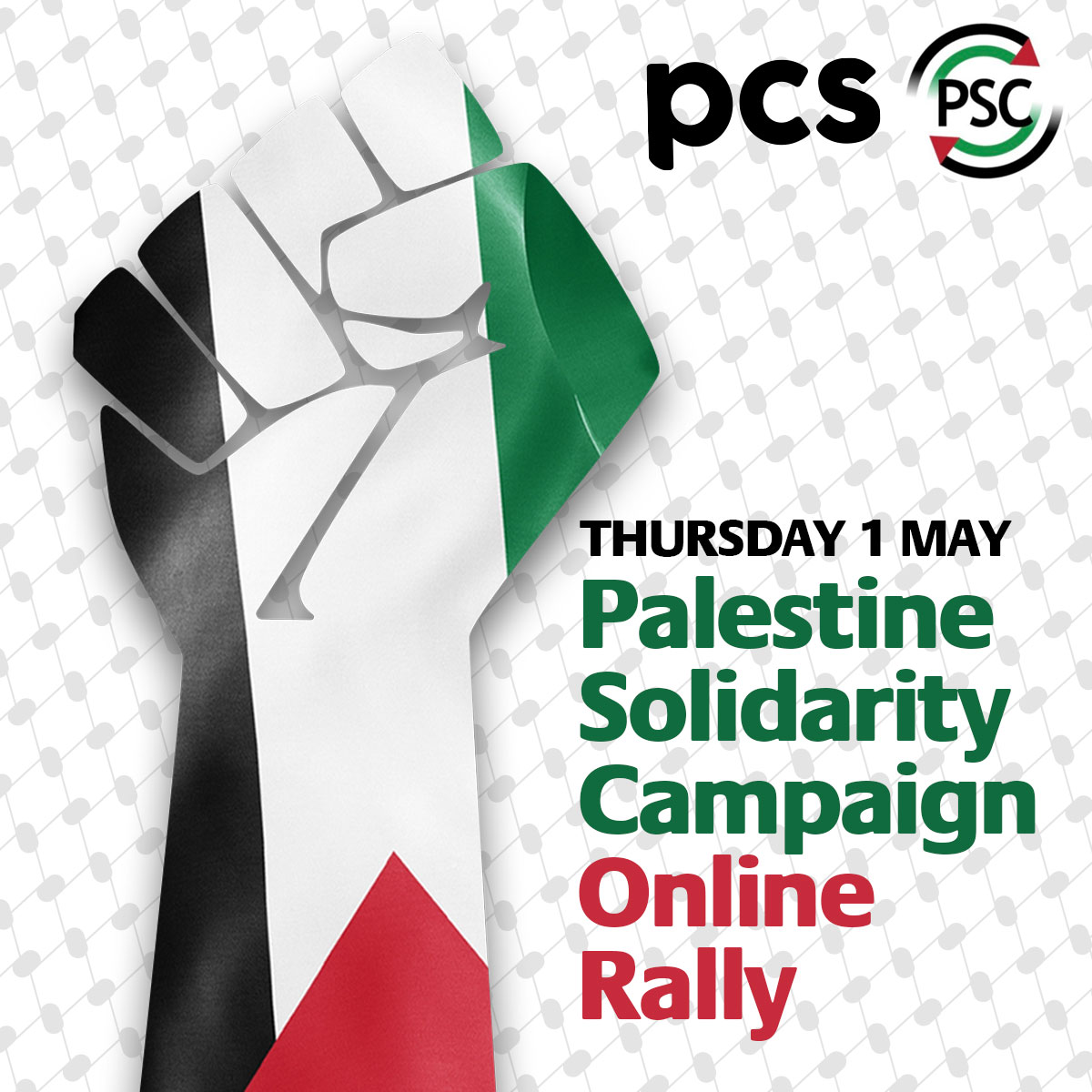 PCS Union (pcs.org.uk) (@pcs_union) on Twitter photo PCS is supporting events by the <a href="/PSCupdates/">Palestine Solidarity Campaign</a> to which we are affiliated nationally, to mark the anniversary of the 1947/8 Nabka - "catastrophe" in Arabic - which saw the ethnic cleansing of 750,000 Palestinian people from their homeland, and the destruction of over 500 cities, PCS is supporting events by the <a href="/PSCupdates/">Palestine Solidarity Campaign</a> to which we are affiliated nationally, to mark the anniversary of the 1947/8 Nabka - "catastrophe" in Arabic - which saw the ethnic cleansing of 750,000 Palestinian people from their homeland, and the destruction of over 500 cities,