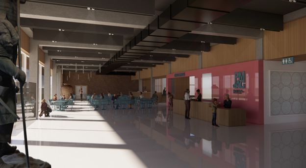 ExperienceUKorg's tweet image. Stoke-on-Trent’s Potteries Museum and Art Gallery will undergo a £5M revamp, featuring a new glazed entrance, public realm upgrades, and flexible internal spaces—all ready for 2026. buff.ly/hsQ72mt 

 #MuseumDevelopment #UrbanRegeneration #CulturalInfrastructure