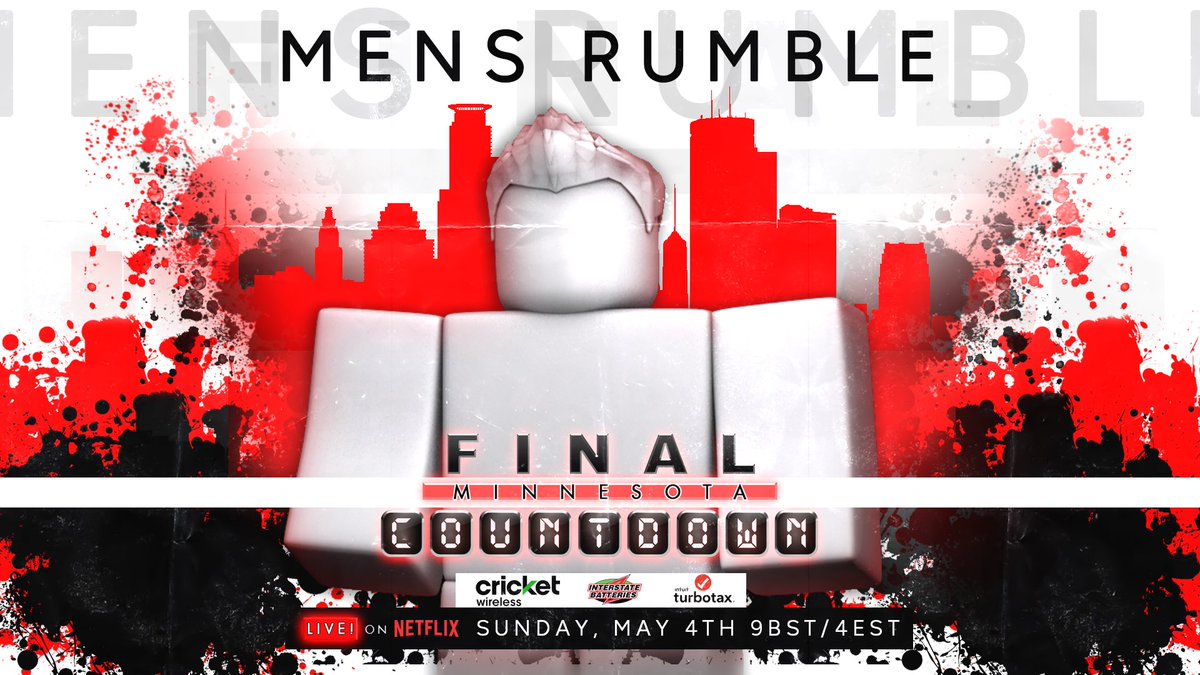 //-[FINAL COUNTDOWN 4/5/25]-\\

The men’s rumble match is set to be a VKW history making one as it will be a FULL SERVER RUMBLE!

Will we see any ro wrestling legends return?

Will we see VKW legends return?

Find out this Sunday!
#ForTheFans