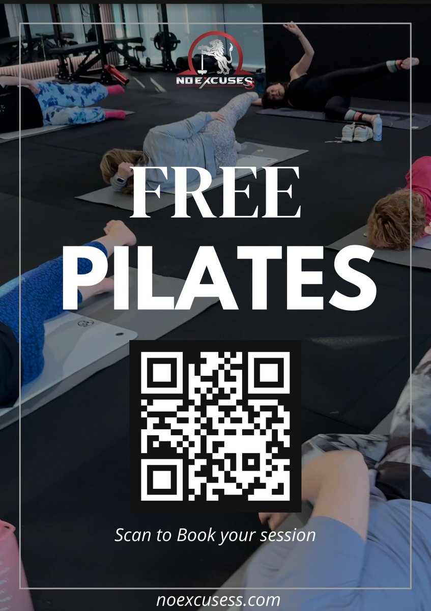 NoExcusessltd's tweet photo. ✨ Feeling stiff, tired, or just a bit “off”? Your body’s trying to tell you something… ✨

If your hips feel tight, your back aches after sitting, or you’re struggling with balance or posture — Pilates might be the missing link. https://t.co/c2Or6B4Jt6 https://t.co/7hzF7hh8MC